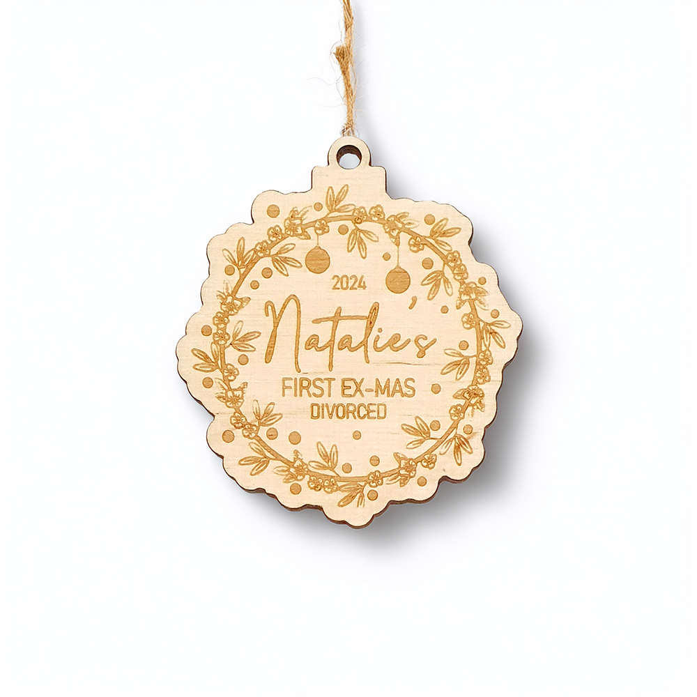 Personalised Divorced Bauble